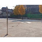 배구지주 - 철재, 높이고정, 금구식